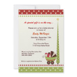 Christmas Holiday Baby Shower Invitation