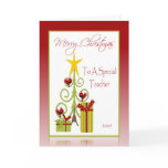 Christmas Holiday Card for Teacher