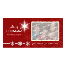 Christmas Holiday Customised Photo Cards