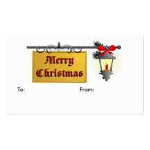 Christmas & Holiday GIFT TAGS Business Cards