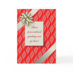 Christmas Holiday Greeting Card Elegant