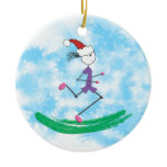 Christmas Holiday Lady Runner ornaments