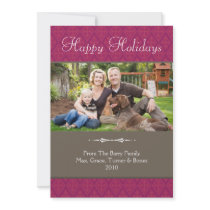 Christmas Holiday Photo Card Greetings