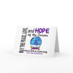 Christmas Holiday Snow Globe 1 Crohn's Disease cards