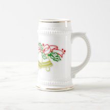 Christmas Holly & Bells Mug