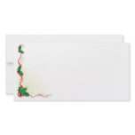 Christmas Holly Border photo cards