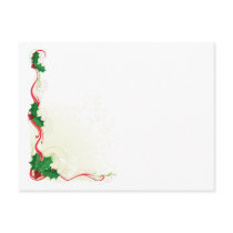 Christmas Holly Border