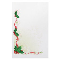 Christmas Holly Border