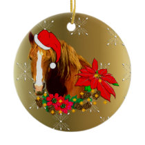 Christmas Horse Christmas Tree Ornament