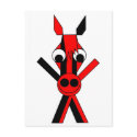 Christmas Horse postcards