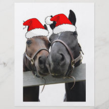 Christmas Horses Flyers