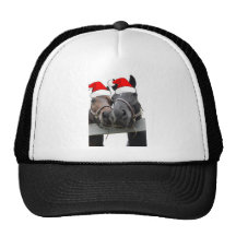 Christmas Horses Mesh Hat
