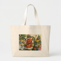 Christmas In Animal Land Tote Bag