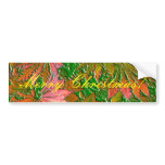 Christmas in Autumn - Bumper Sticker bumper stickers