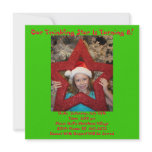Christmas In July Birthday Theme invitations