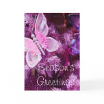 Christmas In pink And Purple cards