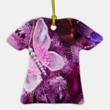 Christmas In Pink And Purple Christmas Tree Ornaments