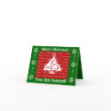 Christmas Invitation Notecard