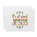 Christmas is about Jesus invitations