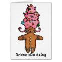 Christmas is kind of a drag cards