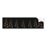 Christmas is music light bumper stickers