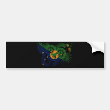 Christmas Island Flag Bumper Stickers