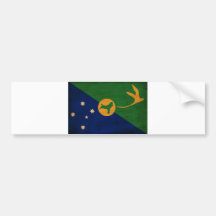 Christmas Island Flag Bumper Stickers
