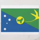 Christmas Island Flag Personalized Flyer