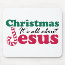 Christmas - It's all about Jesus Mouse Pad