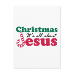 Christmas - It's all about Jesus Postcard