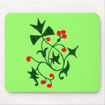 Christmas Ivy Mousepad