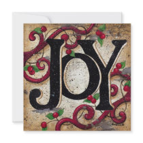 Christmas Joy ~  Invitations Holiday