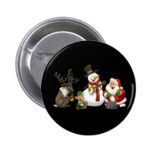 Christmas Jug Band Button