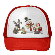 Christmas Jug Band Hat