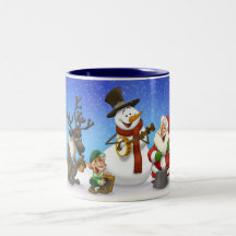 Christmas Jug Band Mug