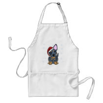 Christmas Kawaii Blue Heeler Apron
