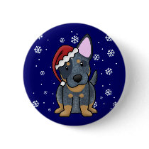 Christmas Kawaii Blue Heeler