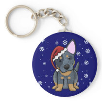 Christmas Kawaii Blue Heeler