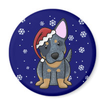 Christmas Kawaii Blue Heeler