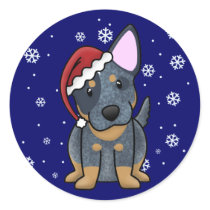 Christmas Kawaii Blue Heeler