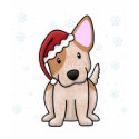 Christmas Kawaii Red Heeler Ladies' t-shirts