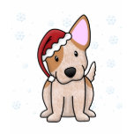 Christmas Kawaii Red Heeler Ladies' t-shirts