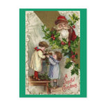 Christmas Kiddies Joyful Postcard