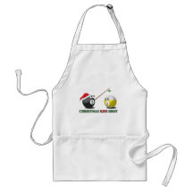 Christmas Kiss Shot apron