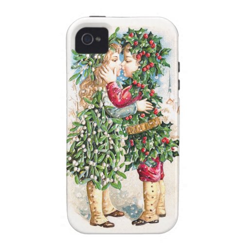Christmas Kiss Vibe iPhone 4 Covers