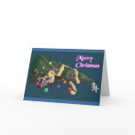 Christmas Kitty Card