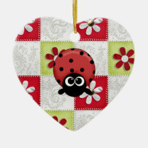 Christmas Ladybug Christmas Ornament