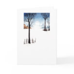 Christmas landscape cards