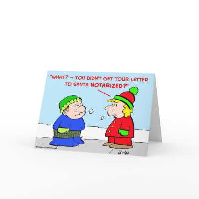christmas letter santa claus notarised card by rexfmay
