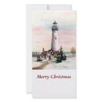 Christmas Light Christmas Photo Card